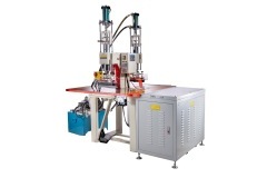 皮革压花双头油压高周波机