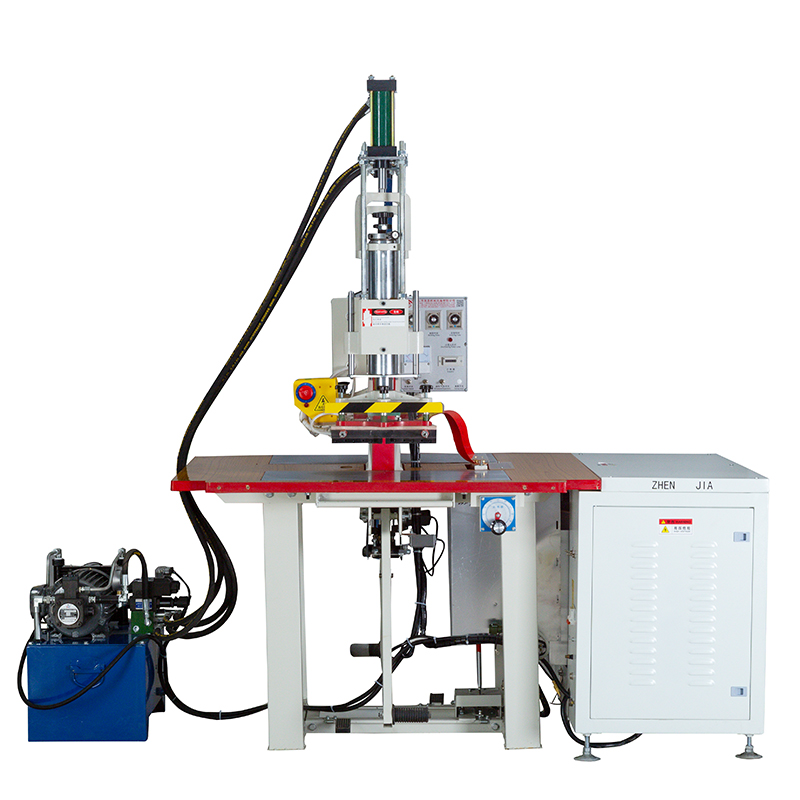 双头油压高周波机压编织带